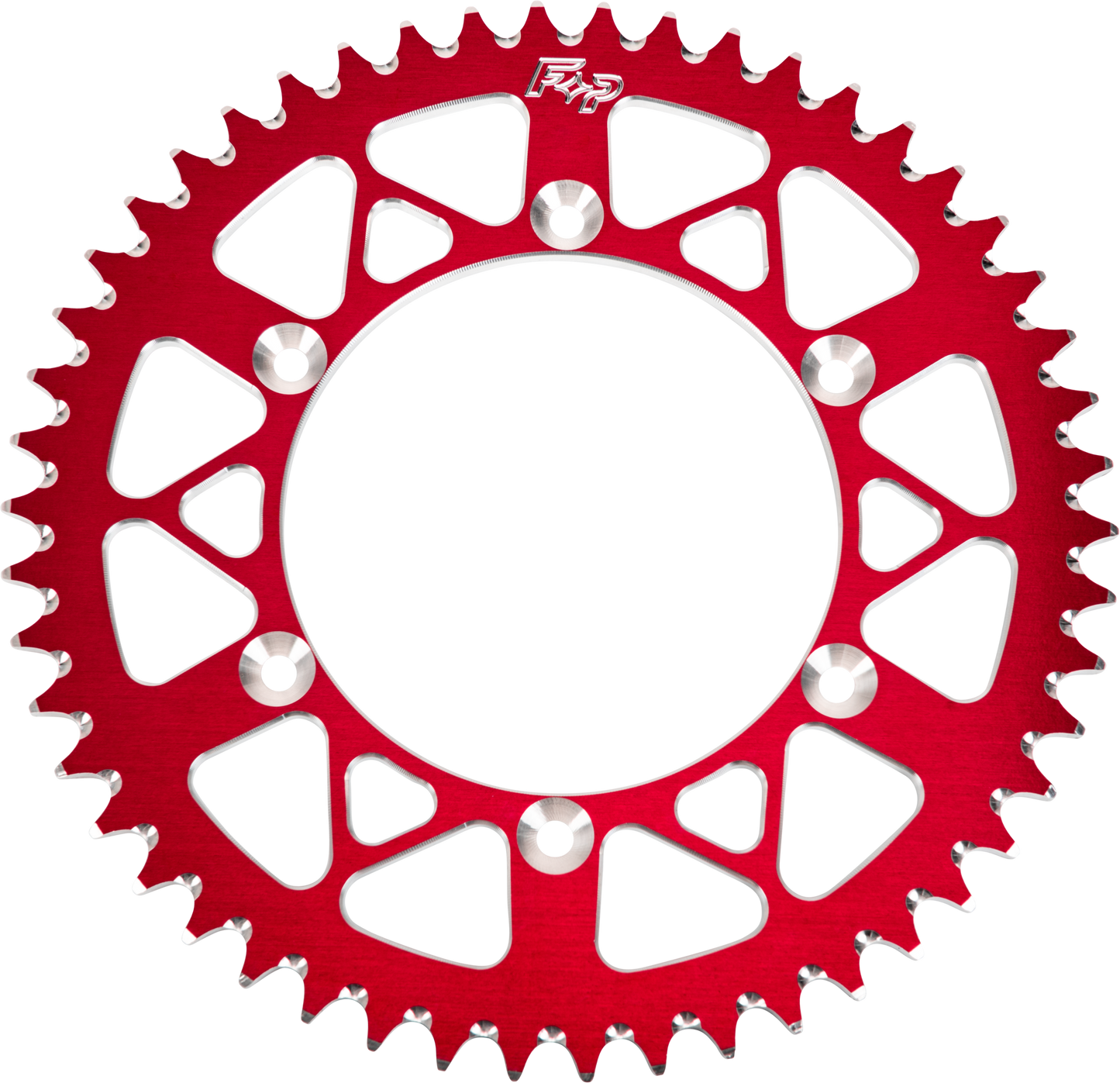 REAR SPROCKET ALUMINUM 56T-420 RED HON