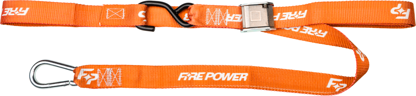 1.5" TIE-DOWN SOFT-TIE ORANGE 2/PK