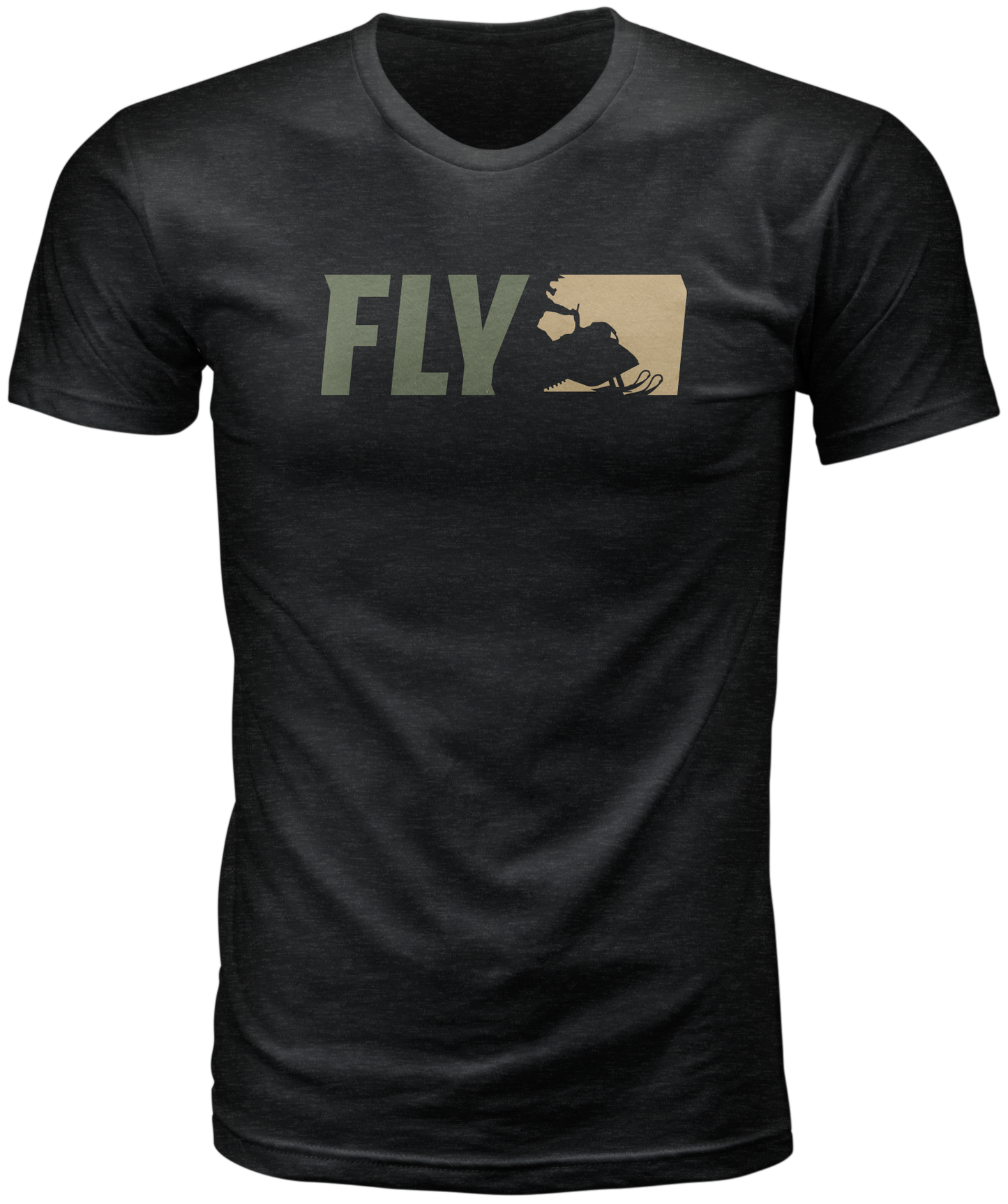 FLY PRIMARY TEE BLACK SM