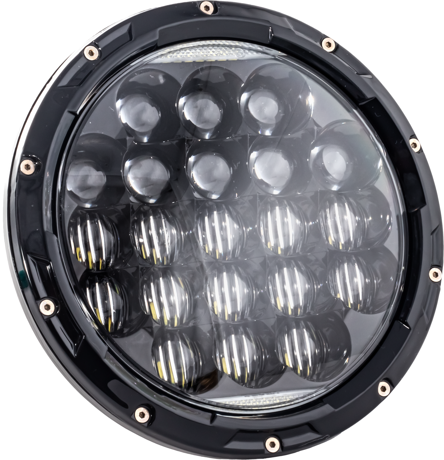 7" LED MULTI-MINI BLACK W/ MNT ADAPTER