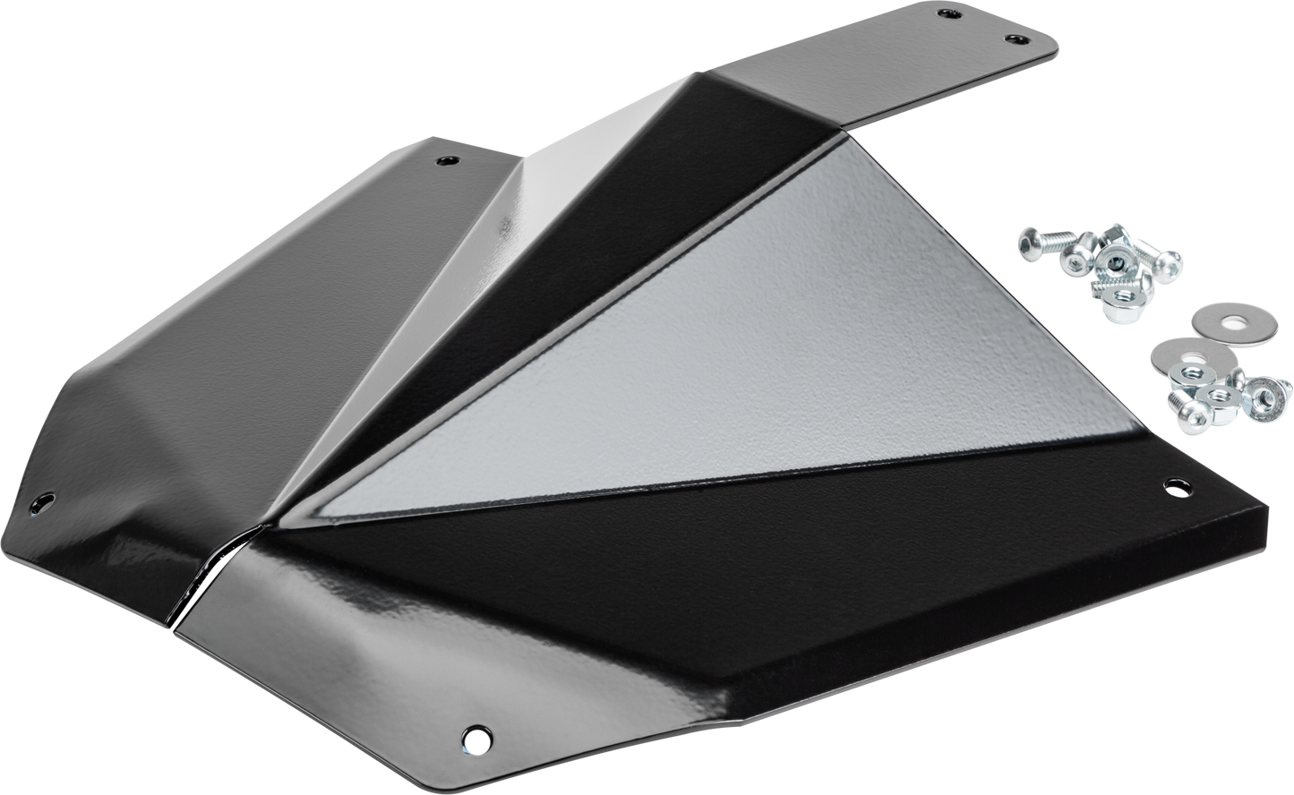 SKID PLATE BLK FOR GEN5 FRONT BUMPER S/M
