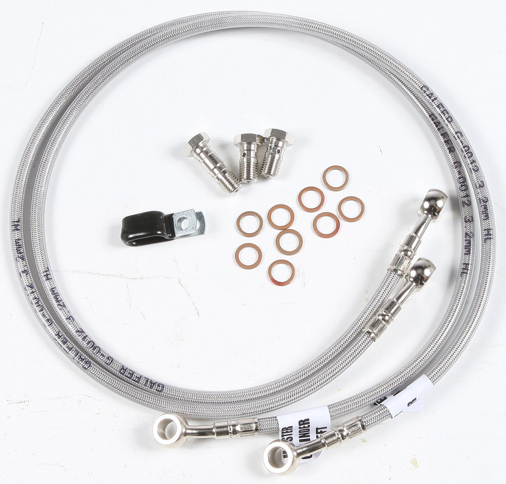 2 LINE FRONT BRAKE LINE KIT