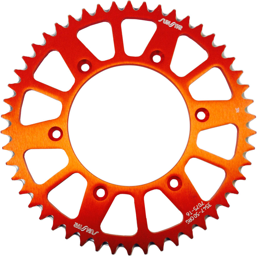 REAR SPROCKET ALUMINUM 50T-520 ORG HUS/HUSQ/KTM