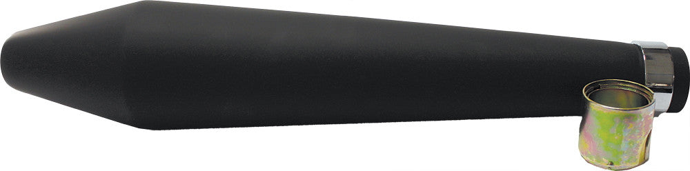 19" SHORTY HOOLIGAN MUFFLER BLACK