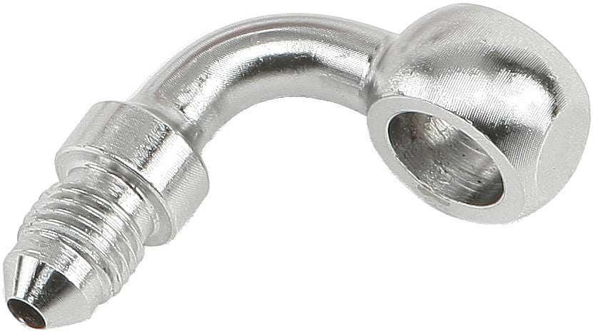 90 DEGREE BANJO CHROME 3/8"