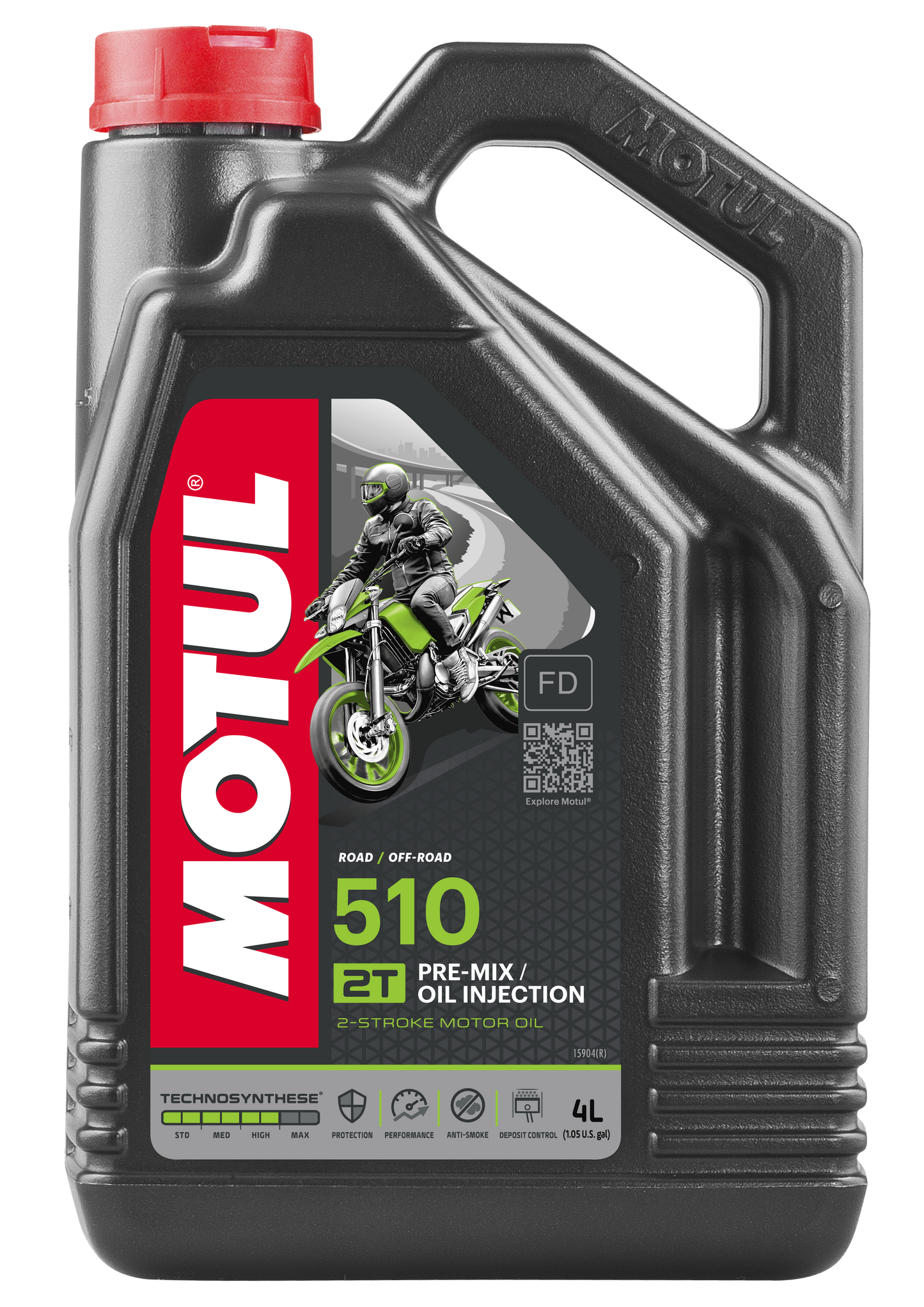 510 PREMIX SYNTHETIC BLEND OIL 2T 4L 4/CASE