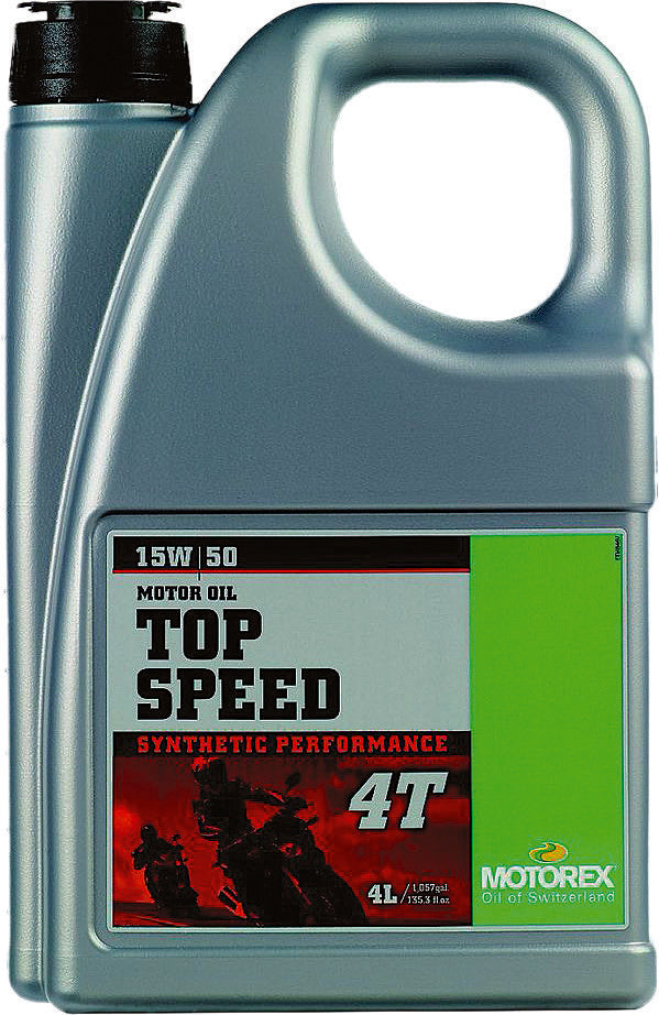 TOP SPEED MOTOR OIL 15W50  4T 4L (4/CASE  SOLD EA)