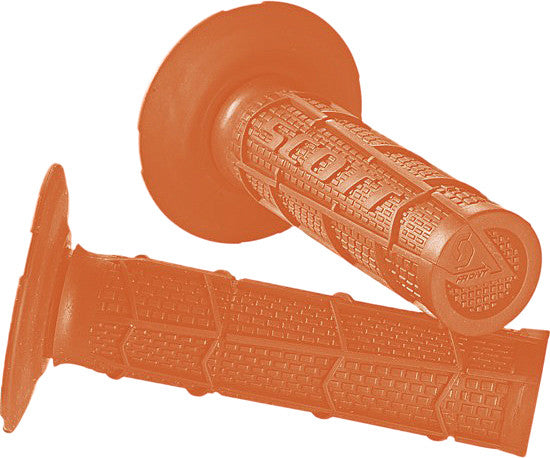 RADIAL FULL WAFFLE GRIPS ORANGE 7/8"