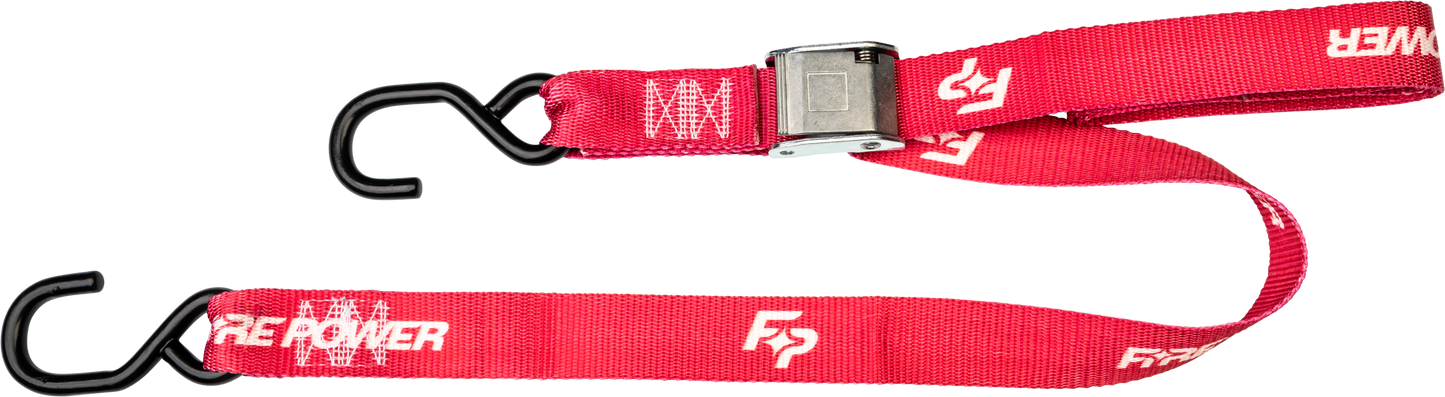1.5" TIE-DOWN RED 2/PK