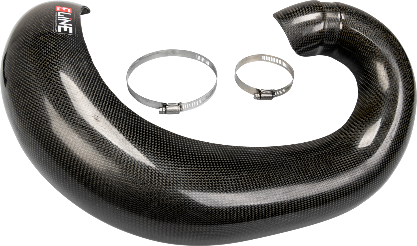 CARBON FIBER PIPE GUARDS HUS/KTM