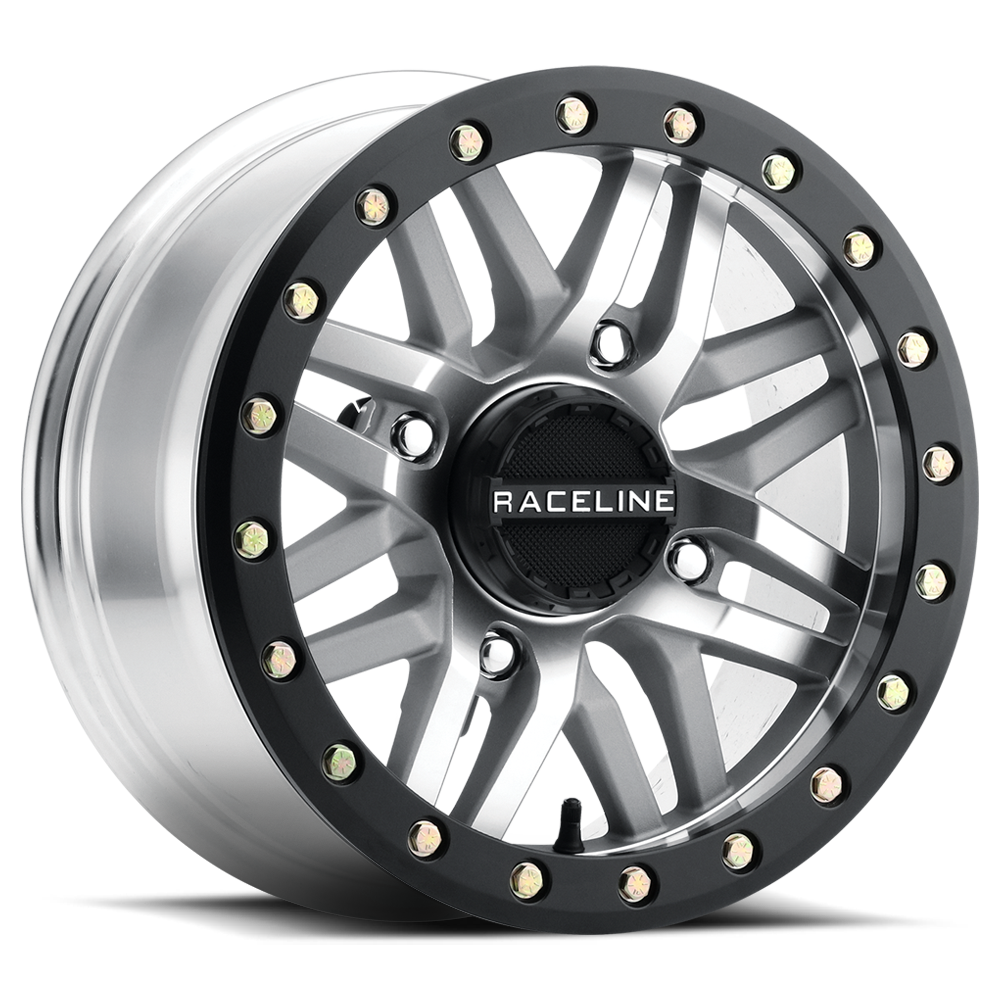 RYNO BDLK WHEEL 15X7 4/156 5+2 (+10MM) BLK/AS CAST