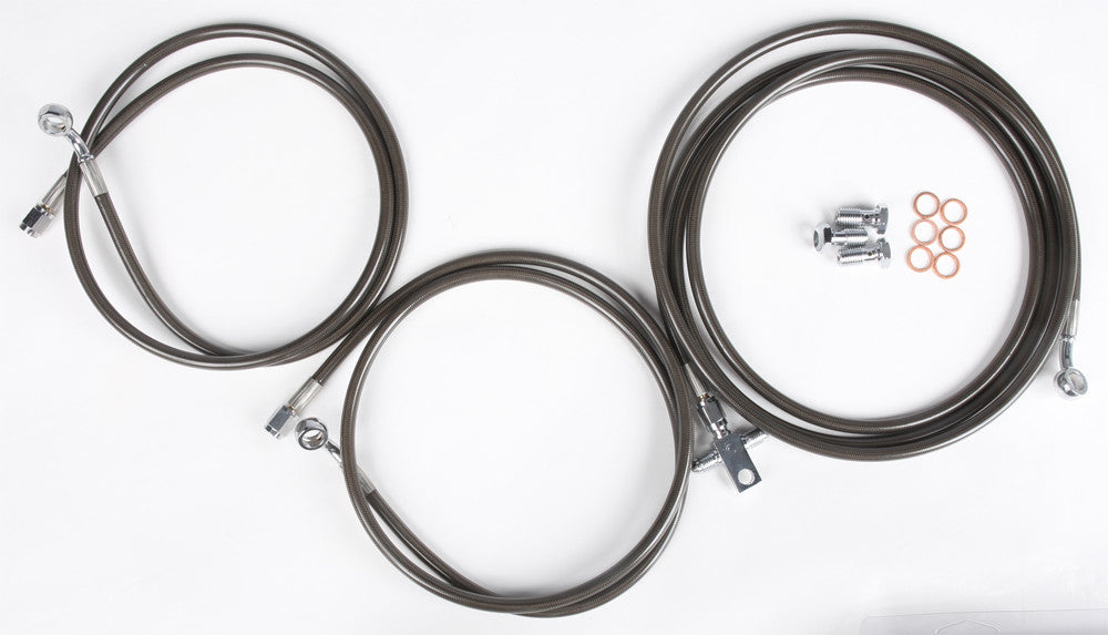 BRAKELINE REAR SMOKE+4 CAN-AM