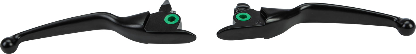 SMOOTH LEVER SET BLACK FLT 17-20 EXCEPT TRI GLIDE