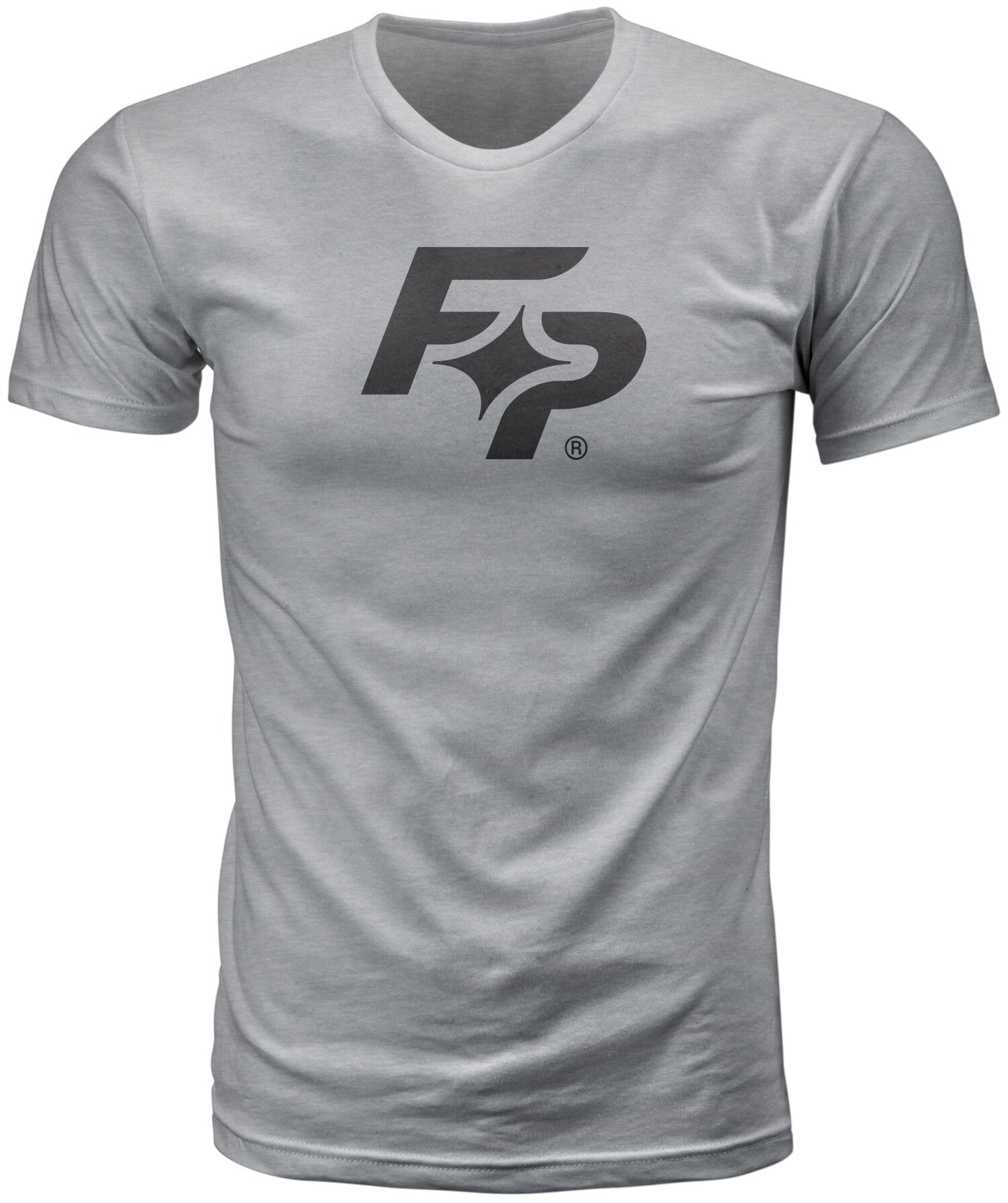 FIRE POWER TEE GREY HEATHER 2X
