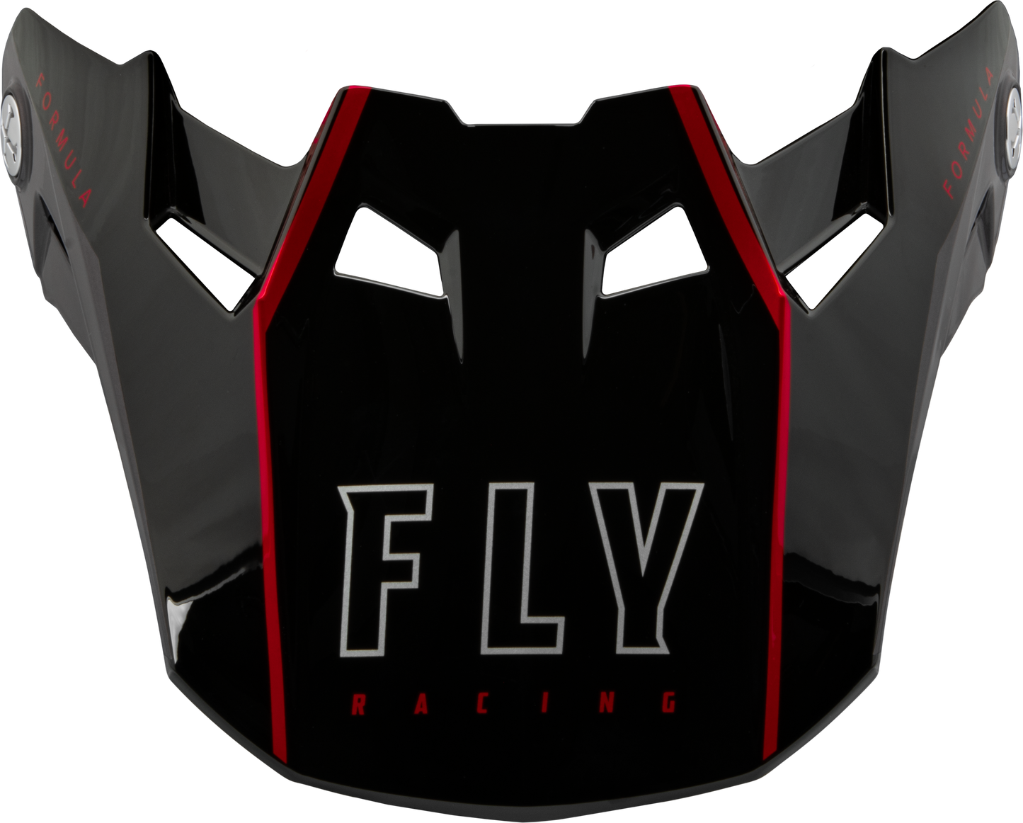 FORMULA CARBON TRACER VISOR RED/BLACK YL/SM