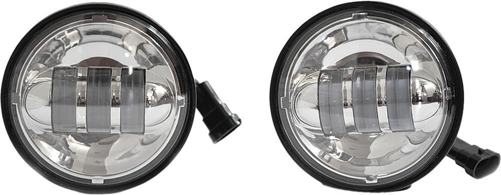 4.5" LED PASSING LAMPS CHROME HIGH DEFINITION