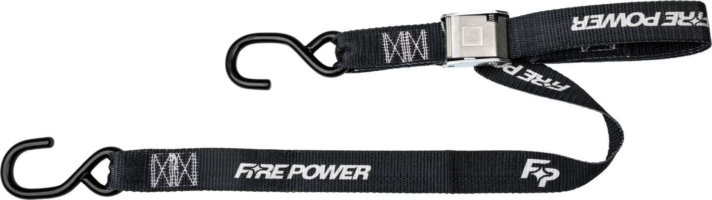 1.5" TIE-DOWN BLACK 2/PK