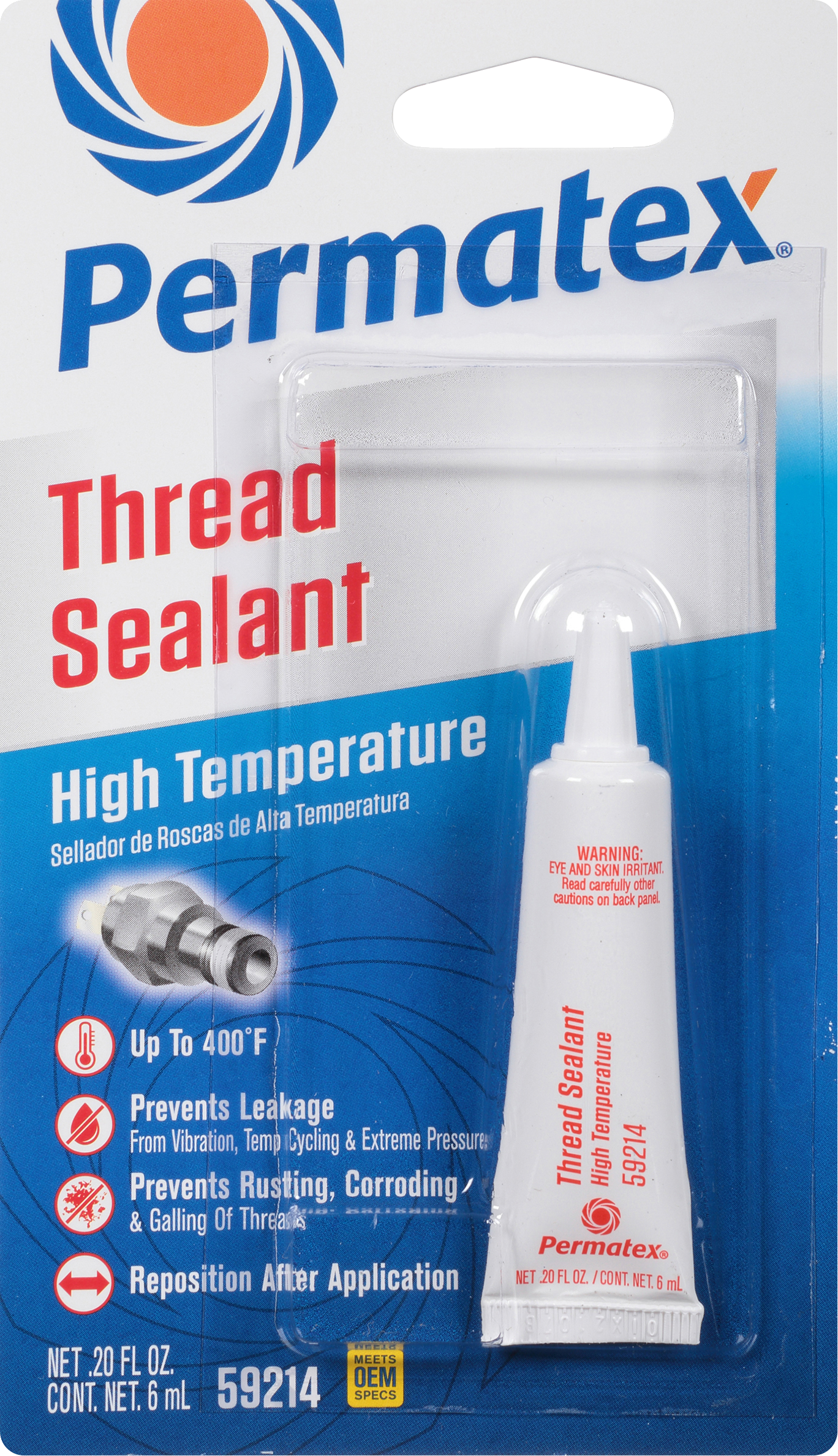 HIGH TEMPERATURE THREAD SEALANT 6ML