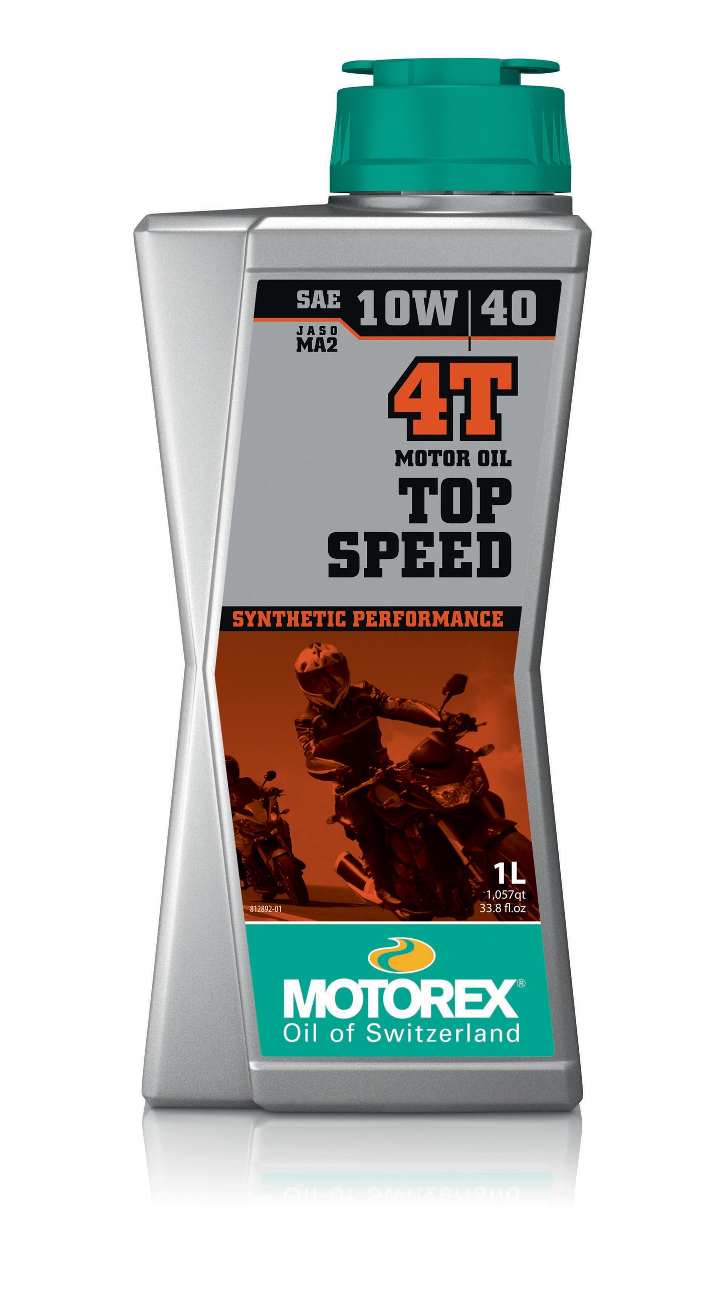 TOP SPEED OIL 10W40 4T 1L (10/CASE  SOLD EA)
