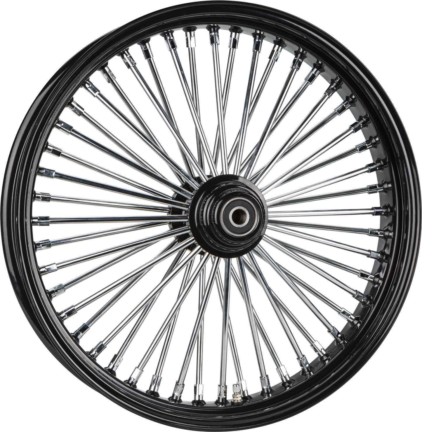 FR 48-SPK SD BLACK 21X3.5 WG-HUB 3/4" AXL 00 LTR