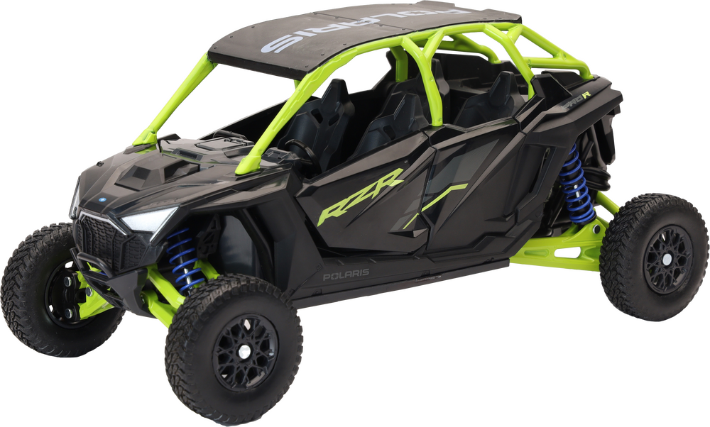 NEW-RAY 1:18 SCALE POLARIS RZR PRO R4 MATTE ONYX BLACK
