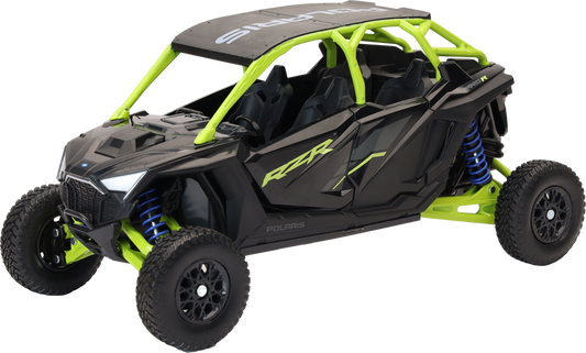 NEW-RAY 1:18 SCALE POLARIS RZR PRO R4 MATTE ONYX BLACK