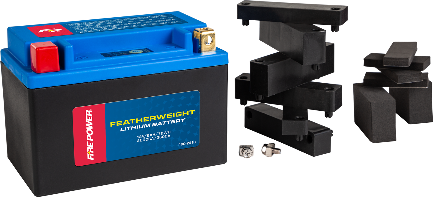 FEATHERWEIGHT LITHIUM BATTERY 300 CCA 12V/72WH