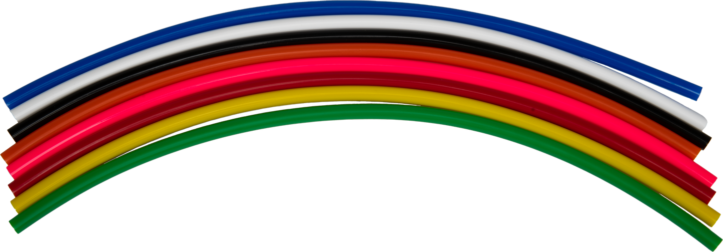 GAS CAP VENT HOSE 18" MULTI-COLOR 50/PK