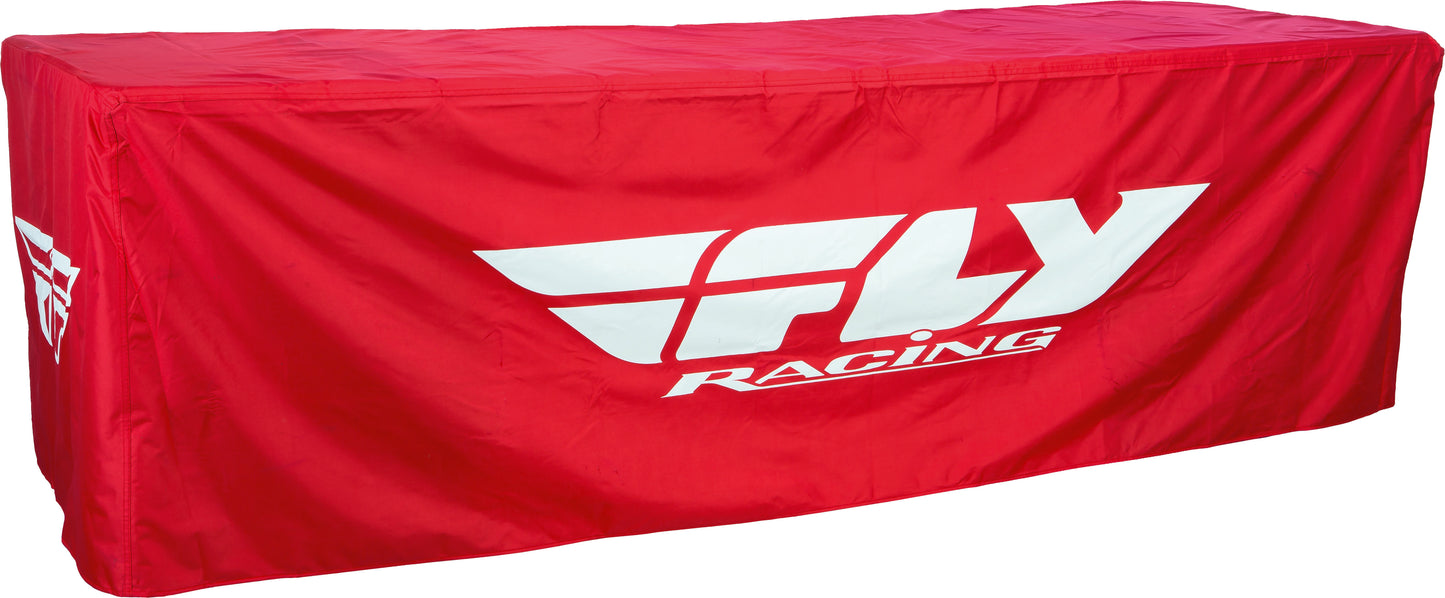 TABLE COVER RED 8'X30"X30"