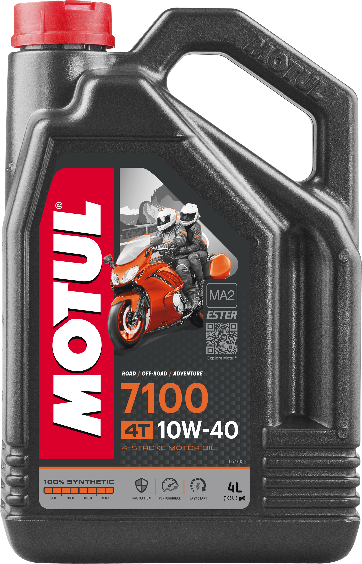 7100 SYNTHETIC OIL 10W40 4L  4/CASE