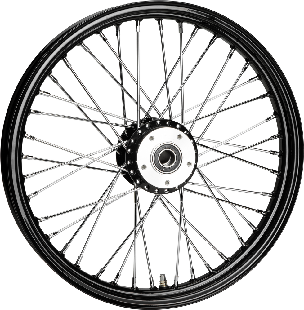 FR 40-SPK SD BLACK 21X2.15 WG-HUB 3/4" AXL 00 LTR