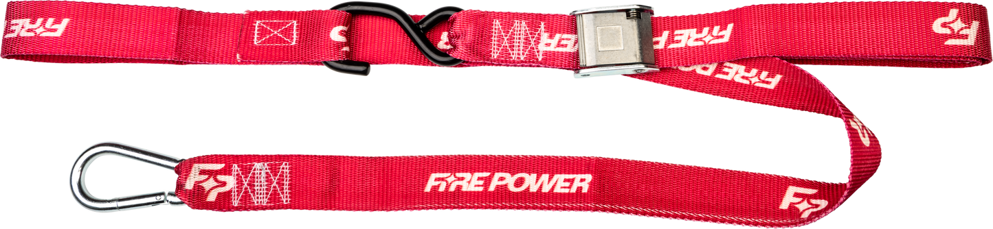 1.5" TIE-DOWN SOFT-TIE RED 2/PK