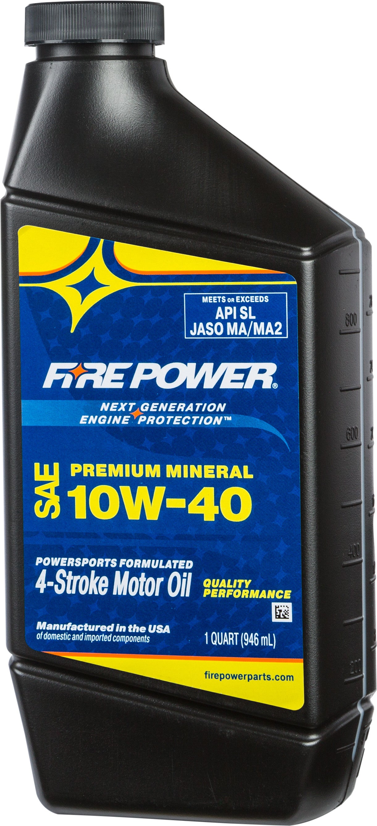 MINERAL OIL 10W40 4T 1 QT (12/CASE  SOLD EA)