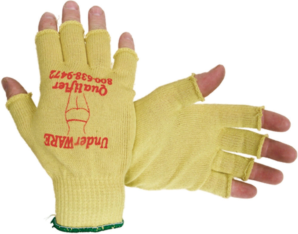 GLOVE LINER QUALIFIER FINGERTIP-LESS M