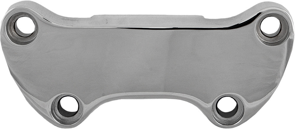 H-BAR CLAMP SMOOTH W/ SKIRT CHROME