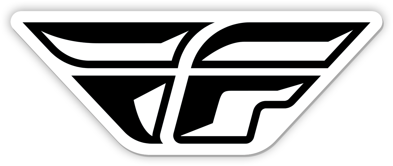 STICKER F-WING 7" 10PK DIE CUT LAMINATED