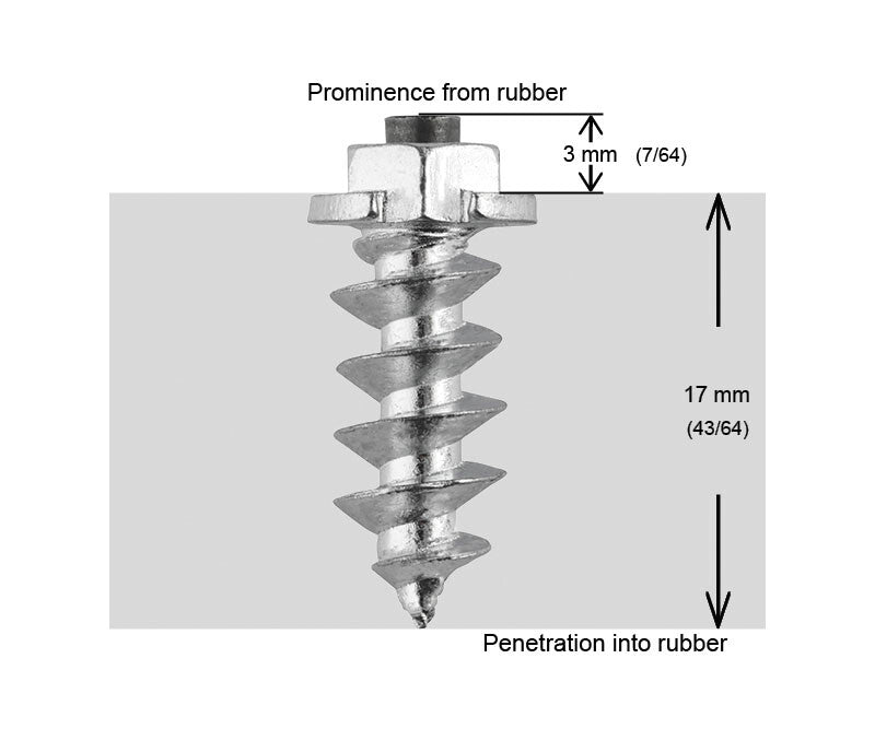 18MM SHOUDLER SCREW STUDS QTY 100