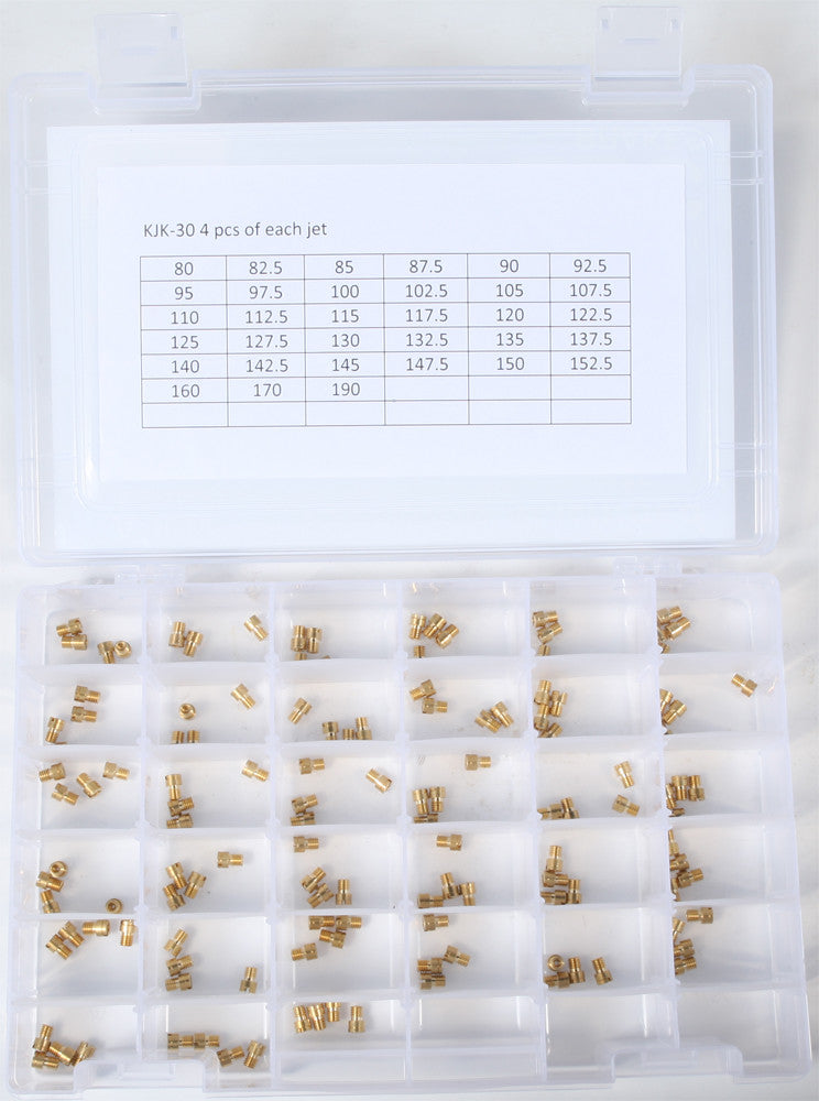 LARGE ROUND MAIN JET KIT EA. #72.5-152.5 4/PK