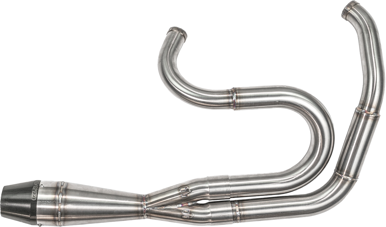 2IN1 DYNA SHORTY BIG INCH BRUSHED SS