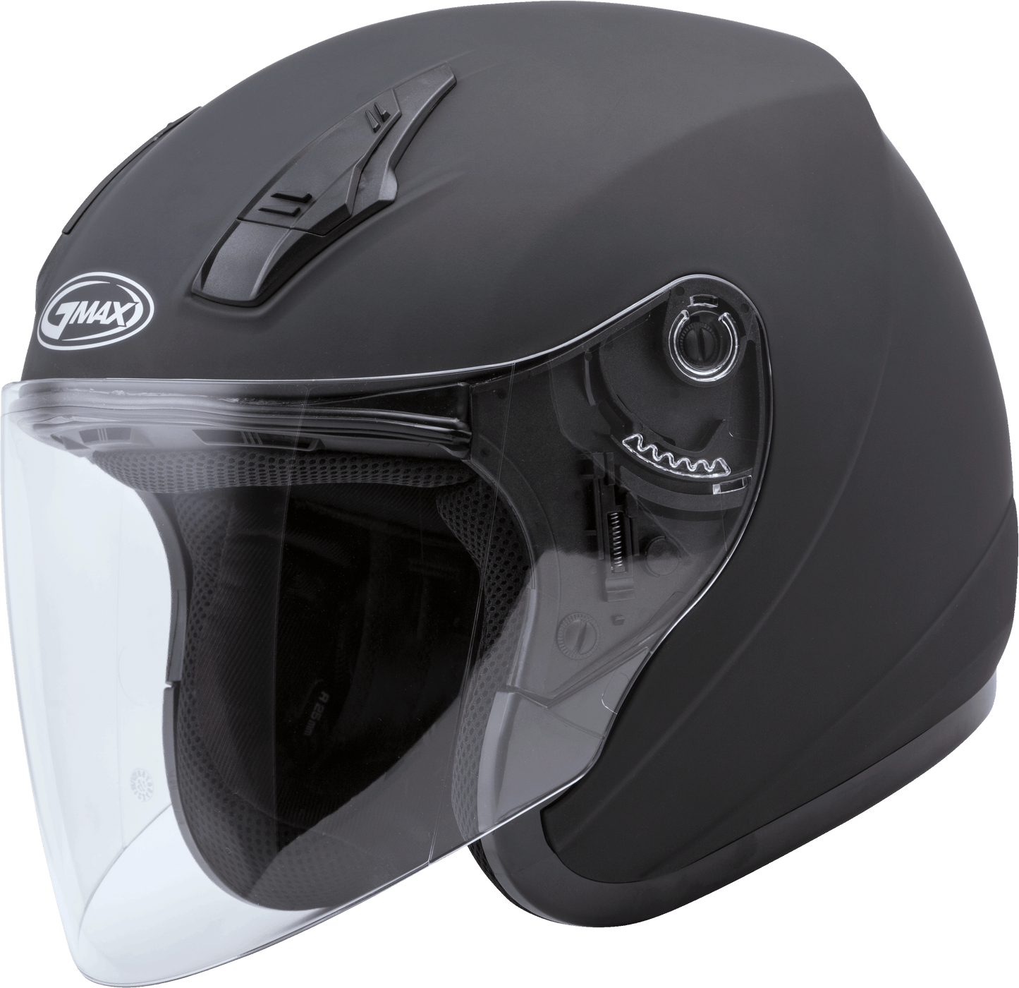OF-17 OPEN-FACE HELMET MATTE BLACK XS