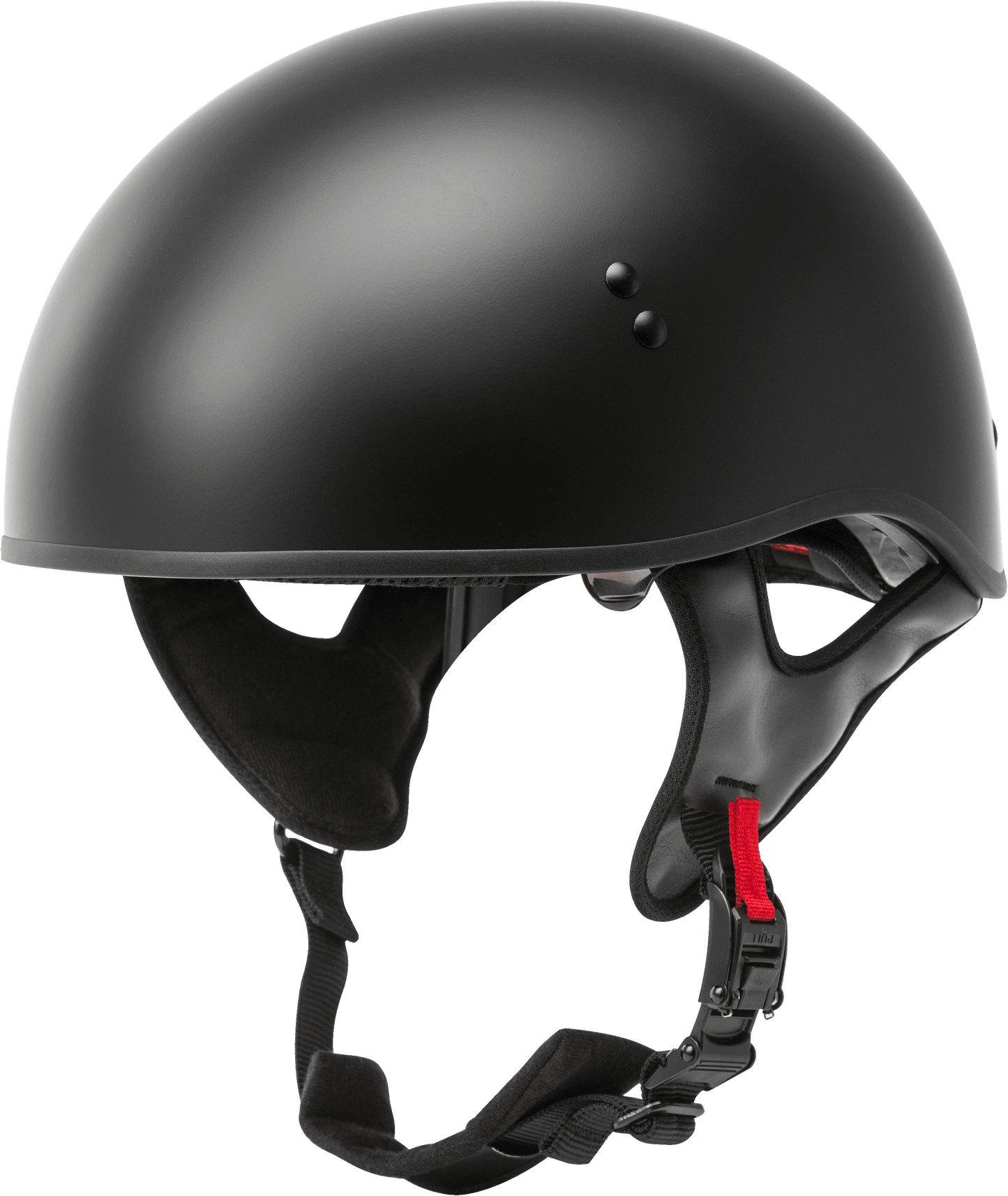 HH-65 HALF HELMET NAKED MATTE BLACK SM