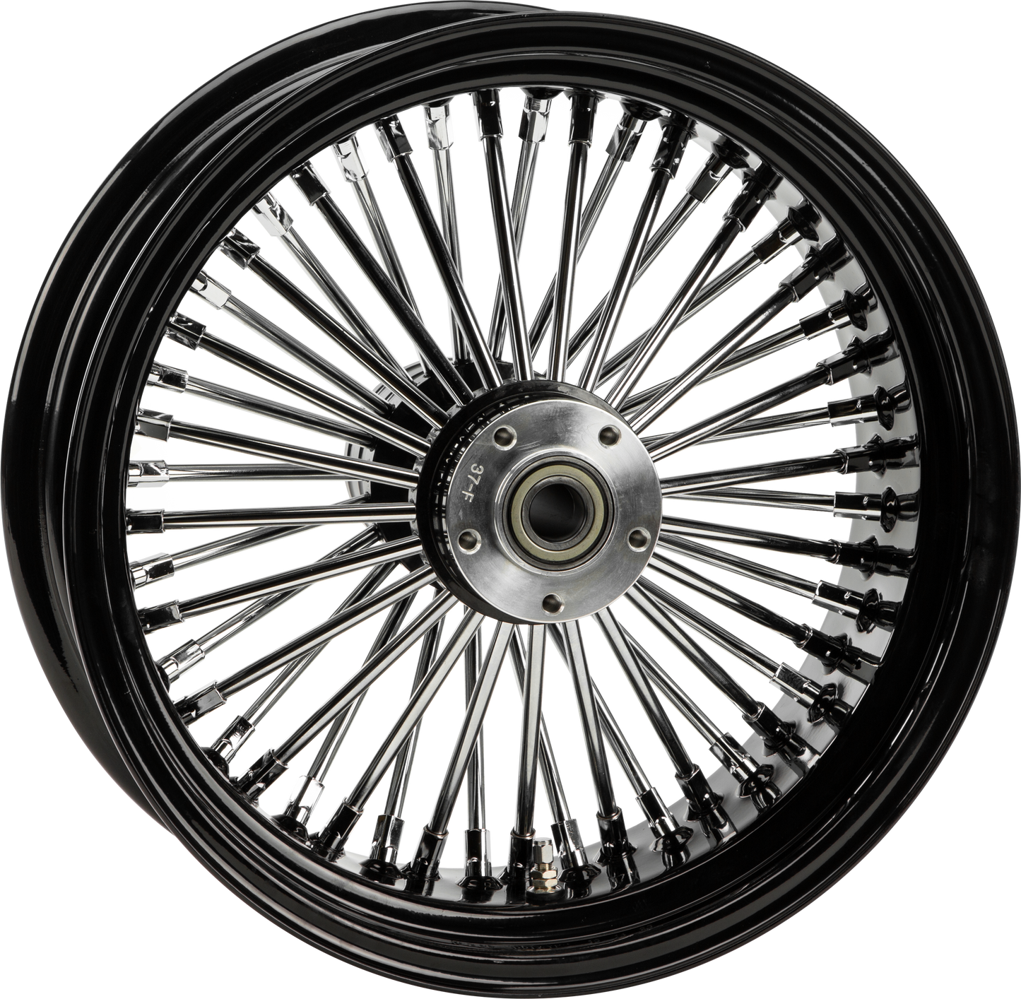 RR 48-SPK BLACK 18X4.25 BT/XL-HUB 3/4" AXL 00 LTR