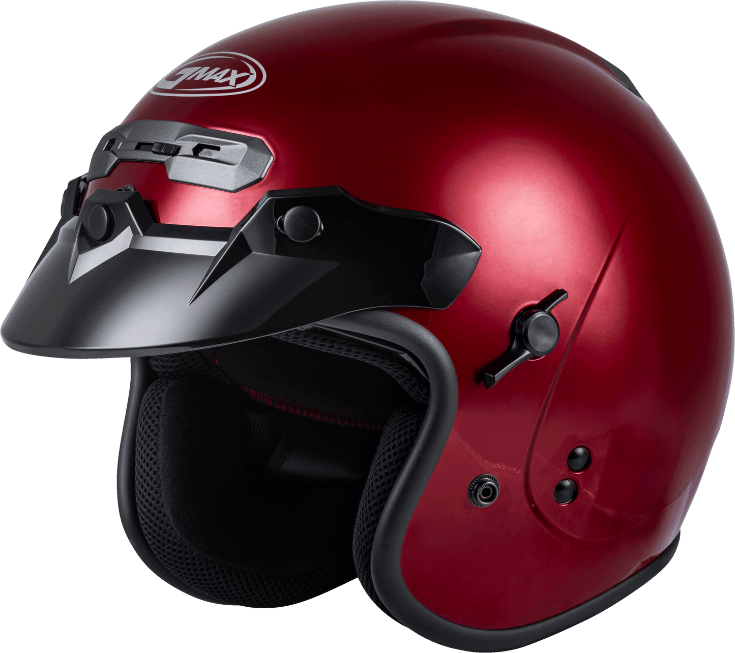 GM-32 OPEN-FACE HELMET CANDY RED LG