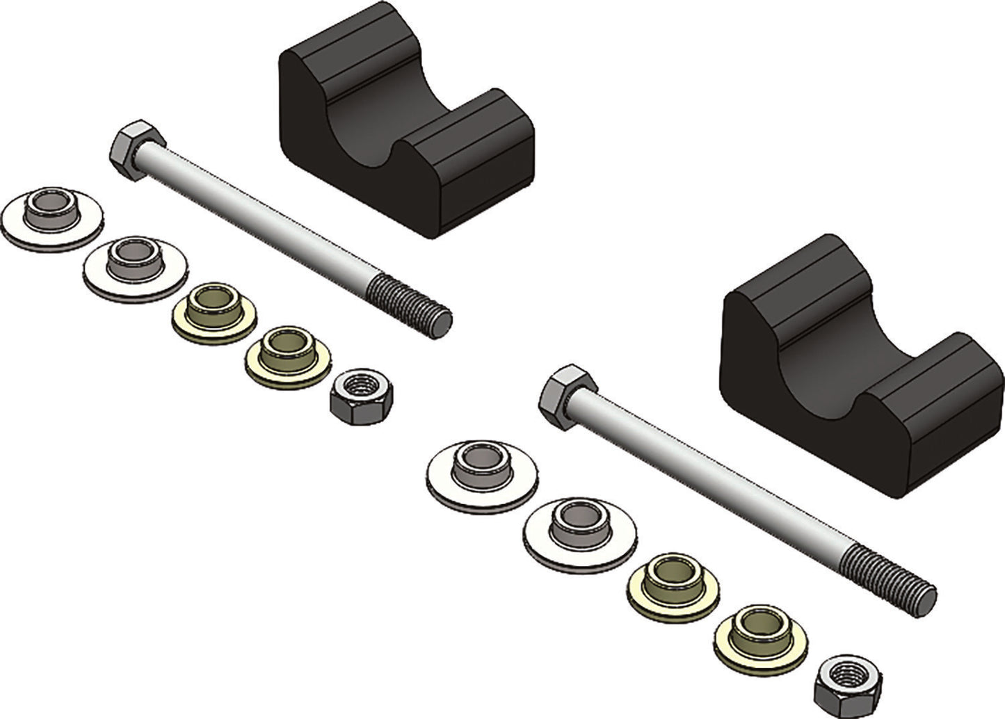 PR /SLY DOG MOUNT KIT A/C HCR /10MM