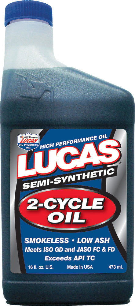 SEMI-SYNTHETIC OIL 2T 16 OZ (12/CASE  SOLD EA)