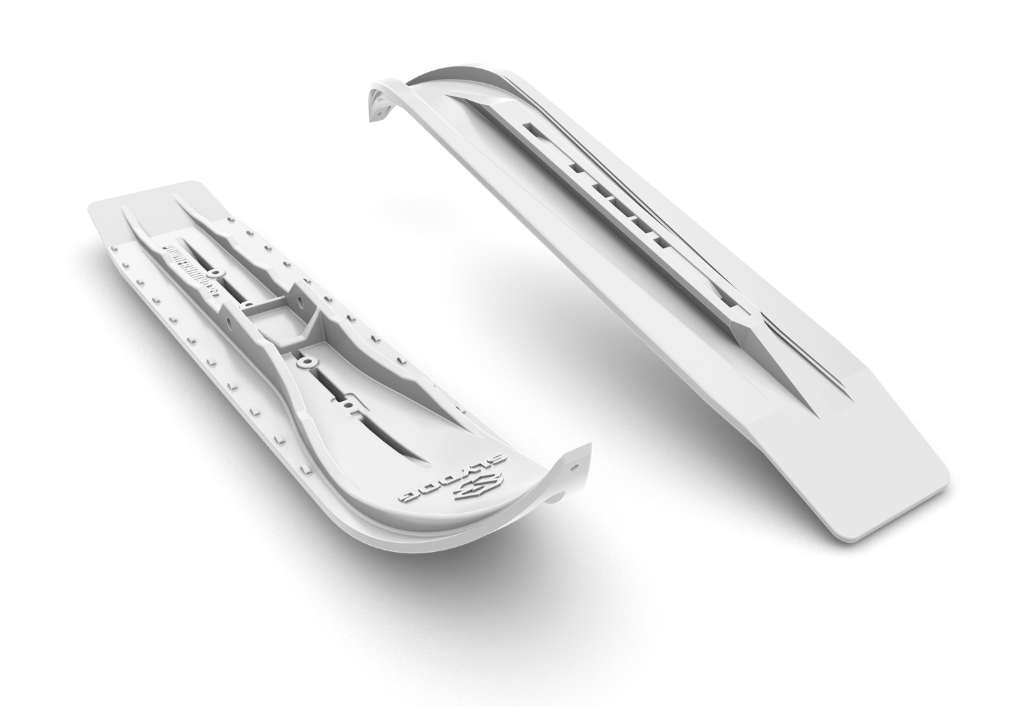 PR/ SLYDOG POWDERHOUND 8X SKI 8" WHITE