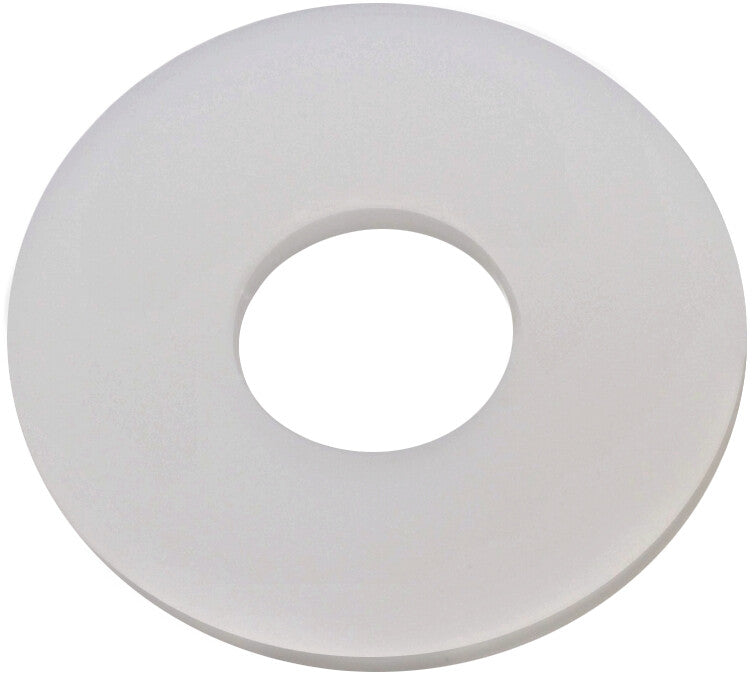 SEMI-TRANSPARENT NYLON WASHER 6X16MM 10/PK
