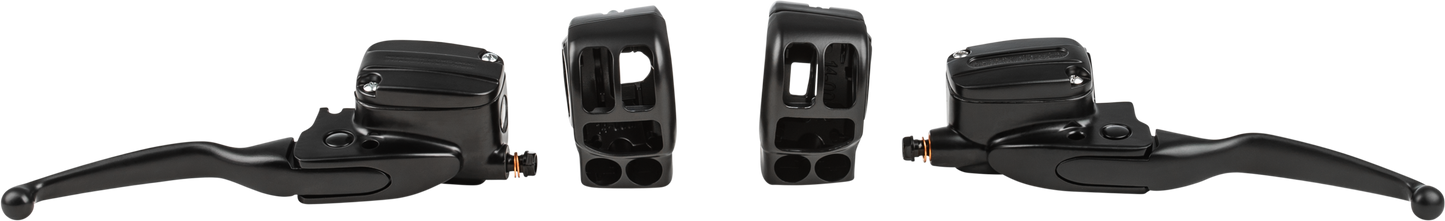 HANDLEBAR CONTROL KIT BLK HYD CLUTCH `17-20 FLH