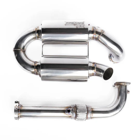 POLARIS RZR 3" FULL TURBO BACK EXHAUST