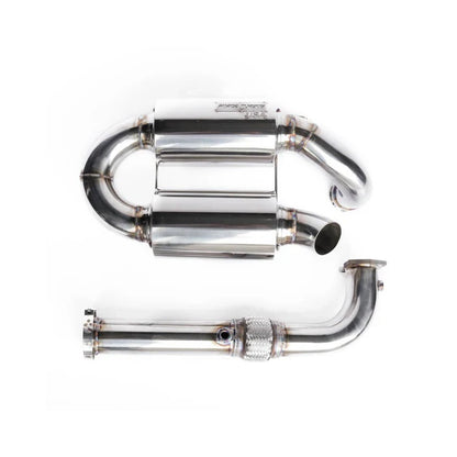 POLARIS RZR 3" FULL TURBO BACK EXHAUST